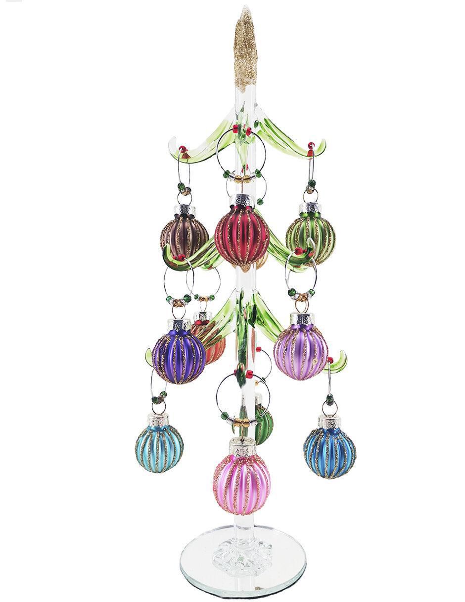 Figura decorativa de árbol de vidrio 3