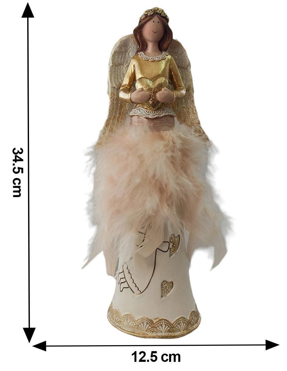 Figura decorativa de ángel de resina 3