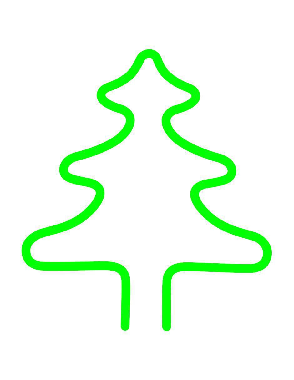 Árbol de navidad Beckon Store con 1 luz