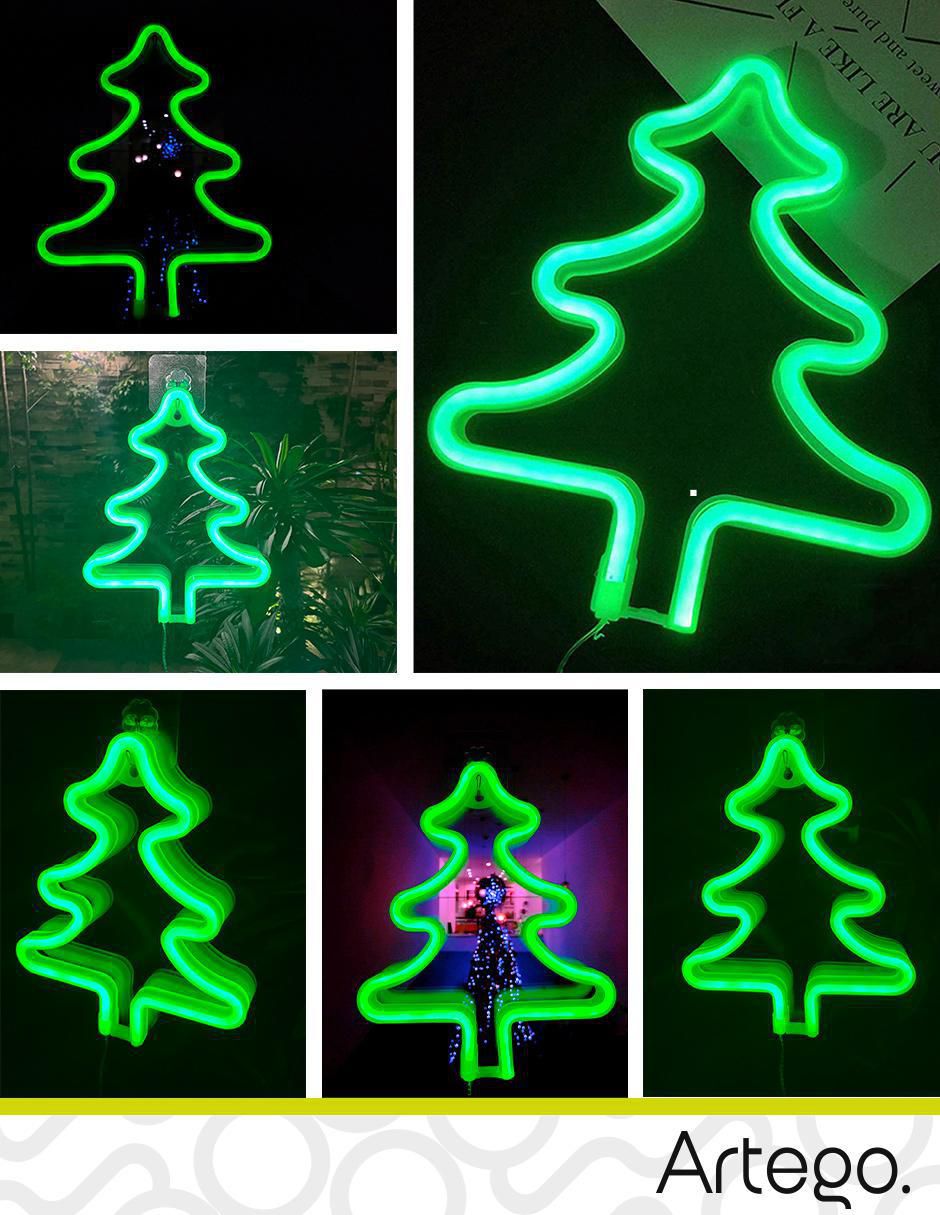 Árbol de navidad Beckon Store con 1 luz 2