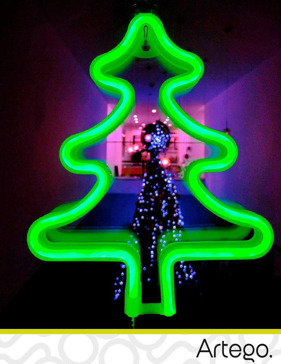 Árbol de navidad Beckon Store con 1 luz 3