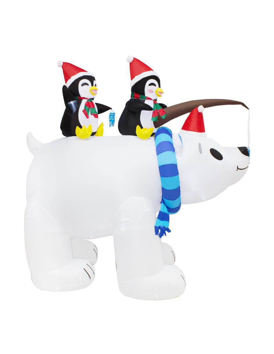 Inflable decorativo forma de oso 2