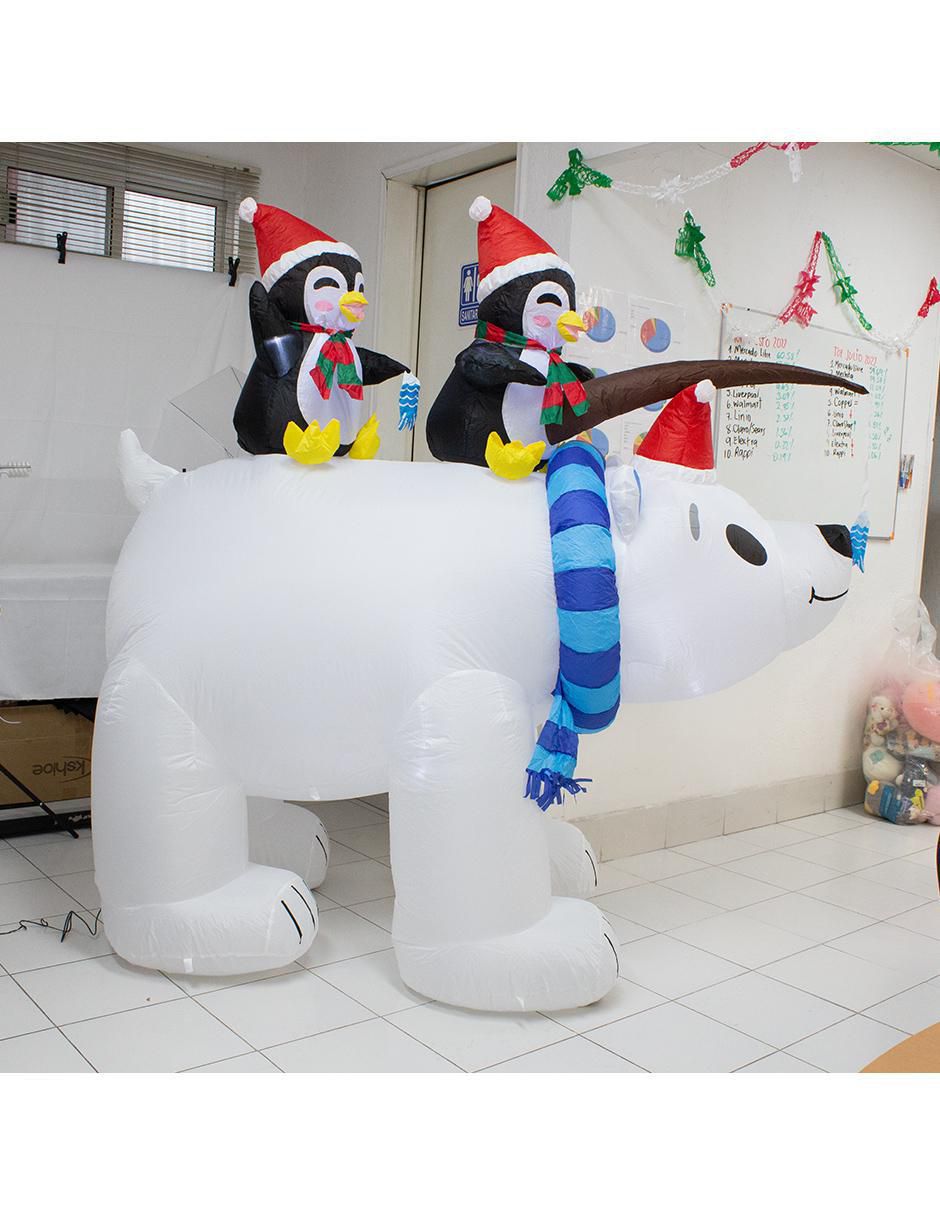 Inflable decorativo forma de oso 5