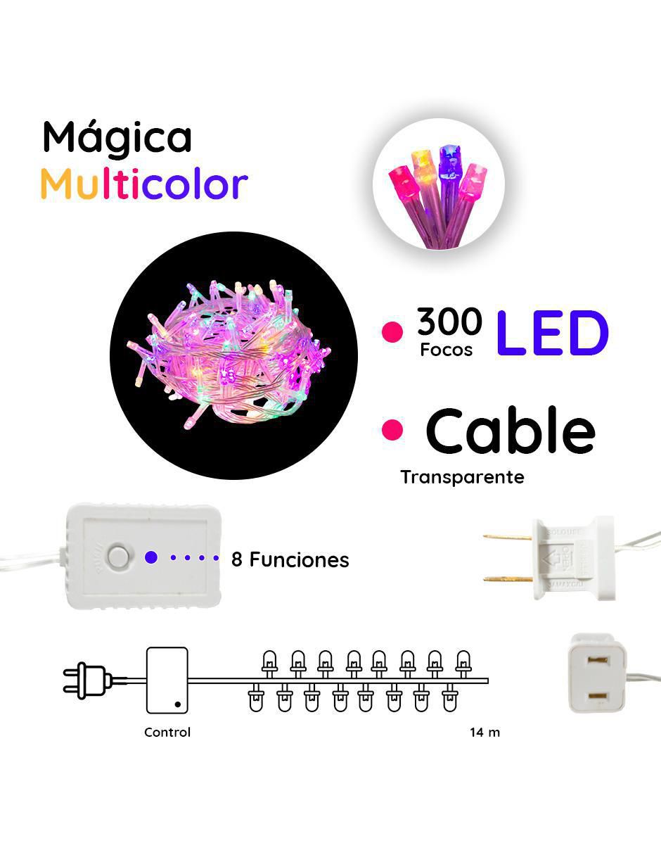 Serie LED L564007 con 300 focos 4