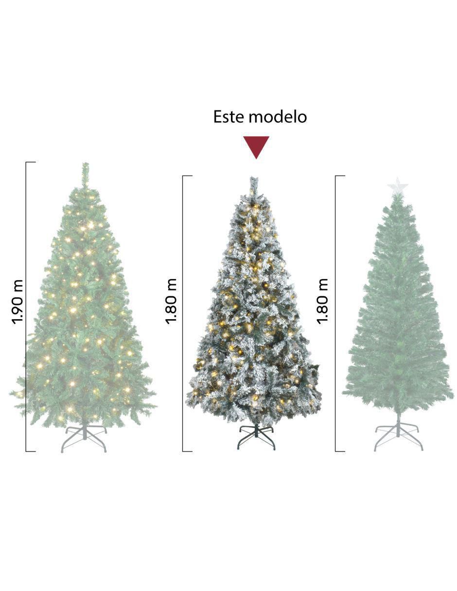 Árbol de navidad con 132 luces 10