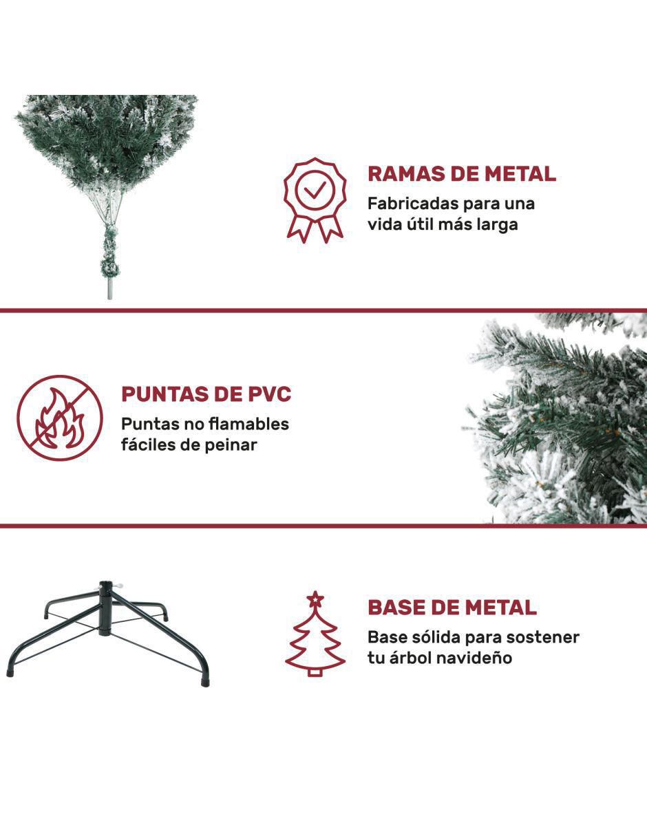 Árbol de navidad con 132 luces 7