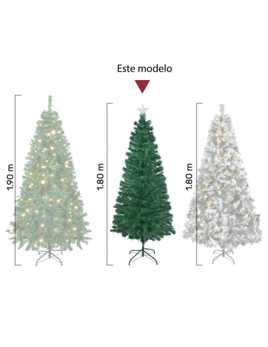 Árbol de navidad con 200 luces 10