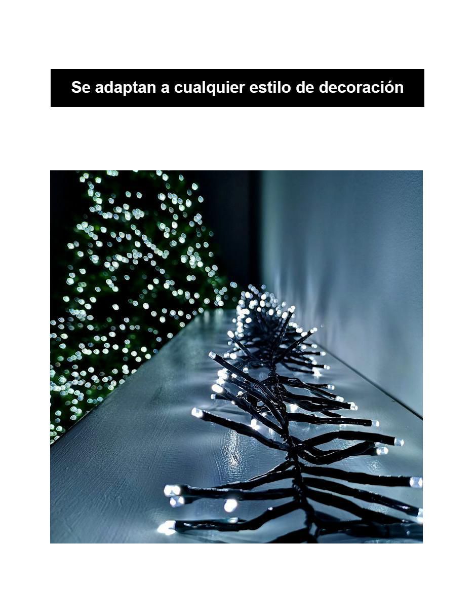 Serie LED con 500 focos 4