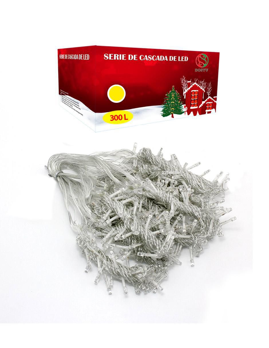 Serie led de led dosyu decoracion/series, luces y letrero luminoso dy-ice300l-csc con 300 luces