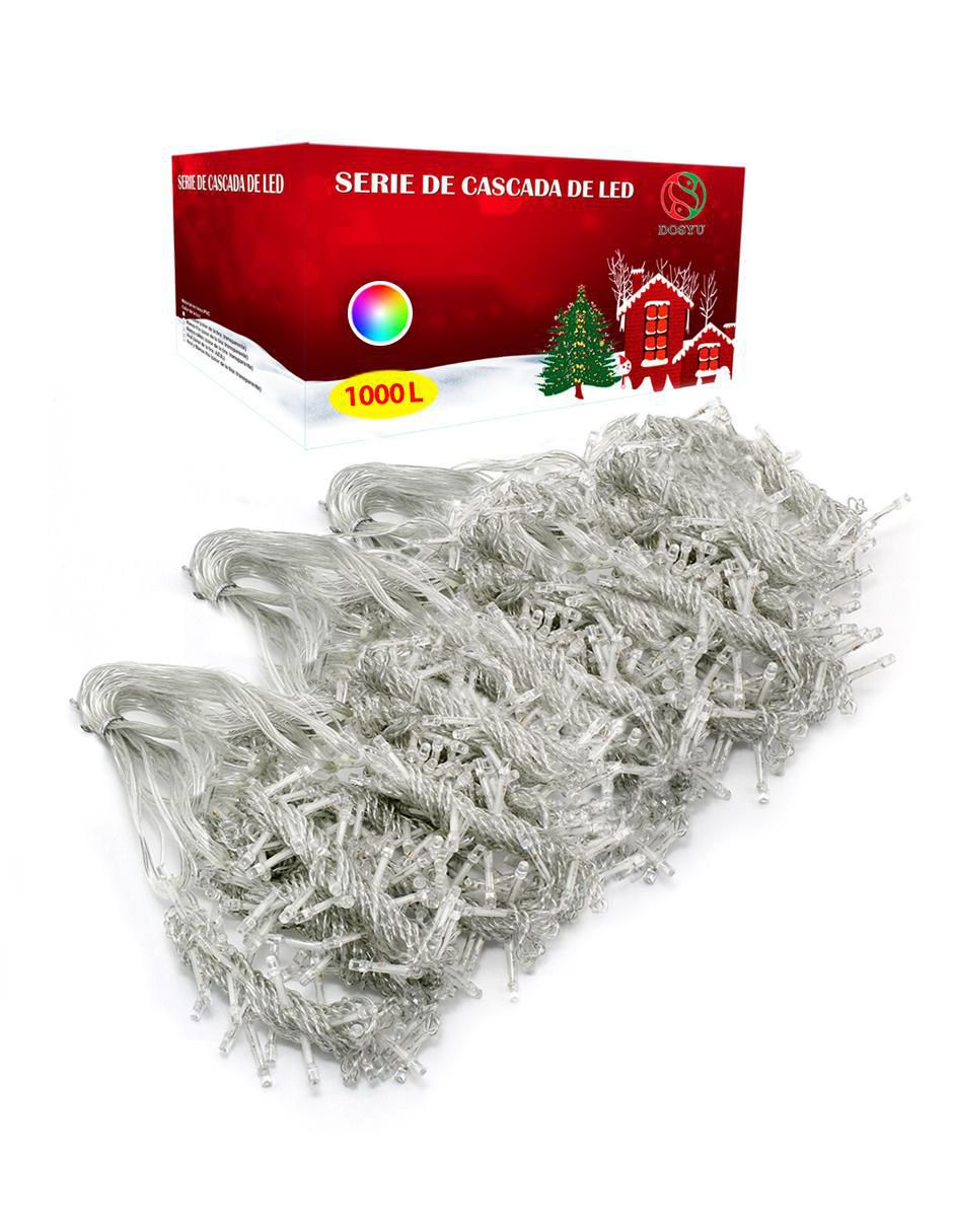 Serie led de led dosyu decoracion/series, luces y letrero luminoso dy-ice1000l-csc con 1000 luces