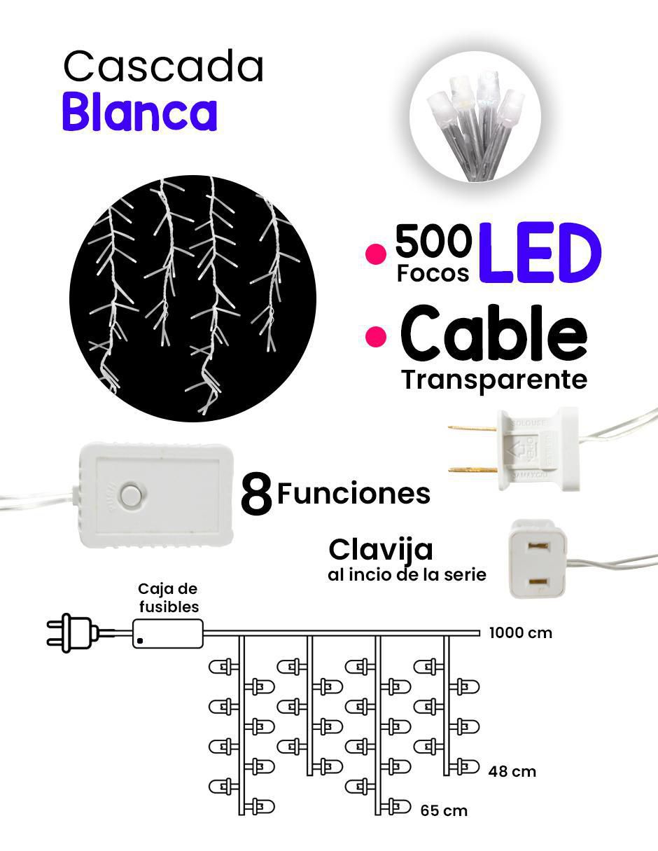 Serie LED L554429 con 500 focos 4