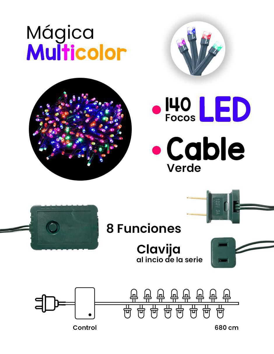Serie LED L562294 con 144 focos 4