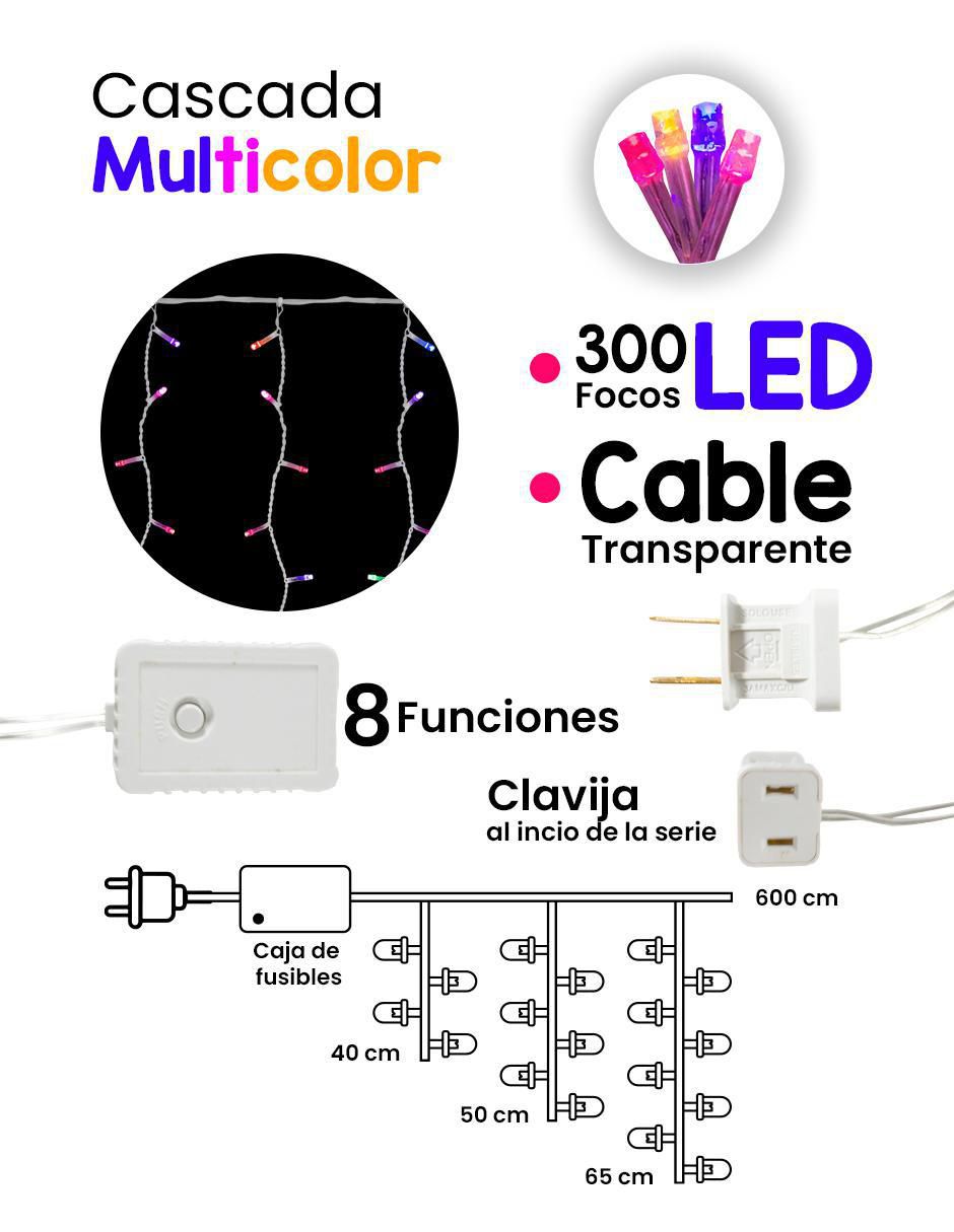 Serie LED L552642 con 300 focos 4