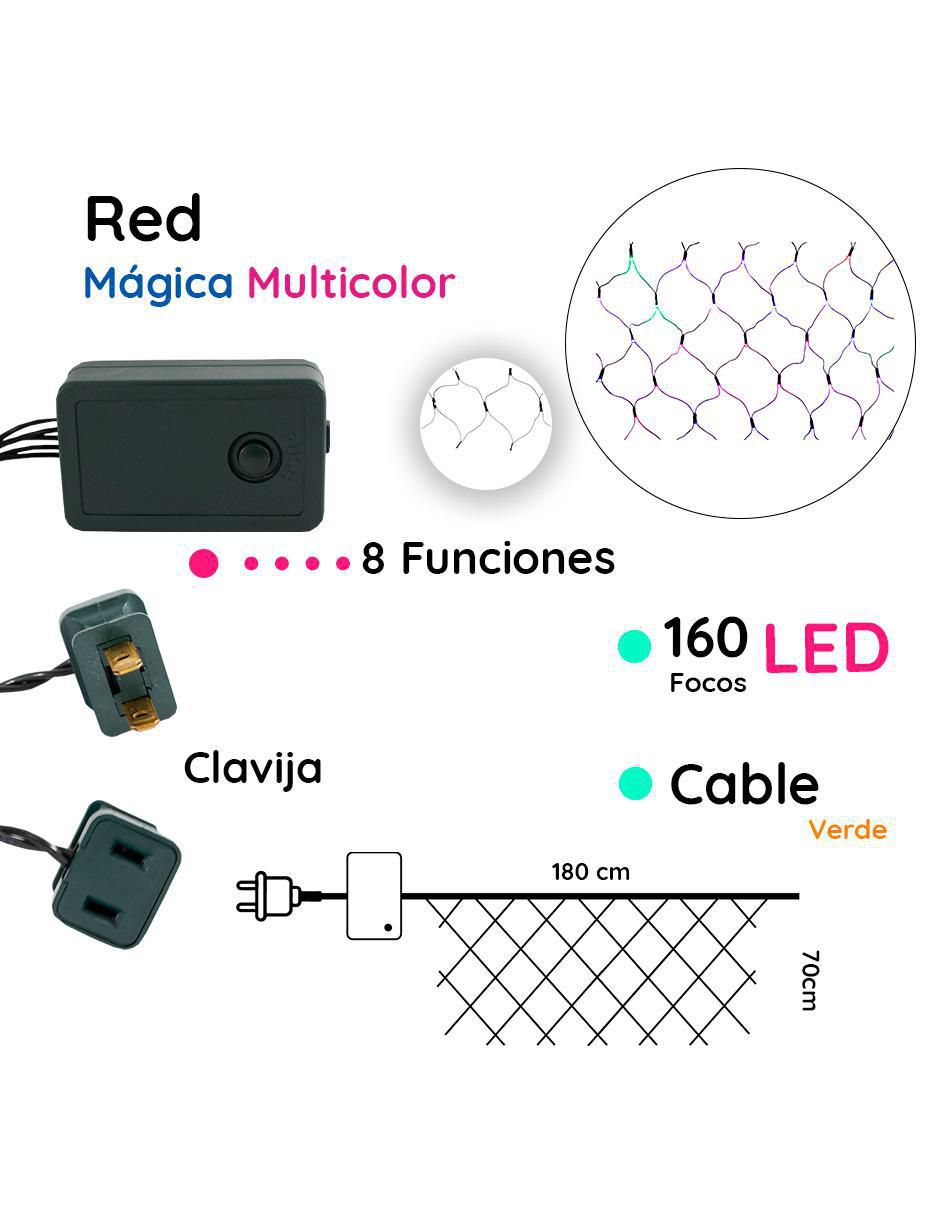 Serie LED L562285 con 160 focos 4