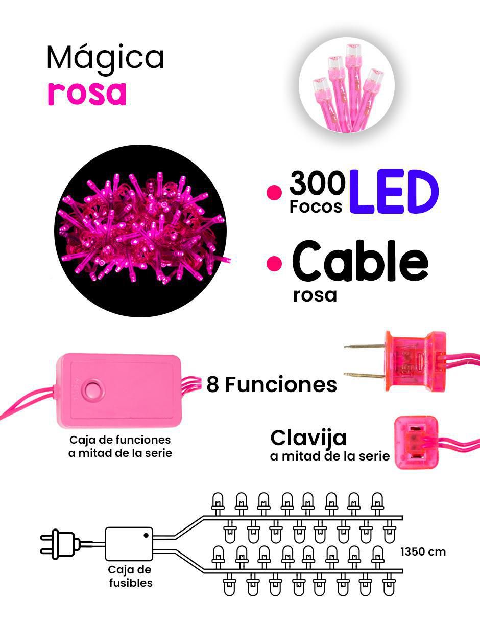 Serie LED L554414 con 300 focos 5