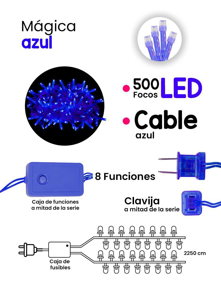 Serie LED L554423 con 500 focos 4