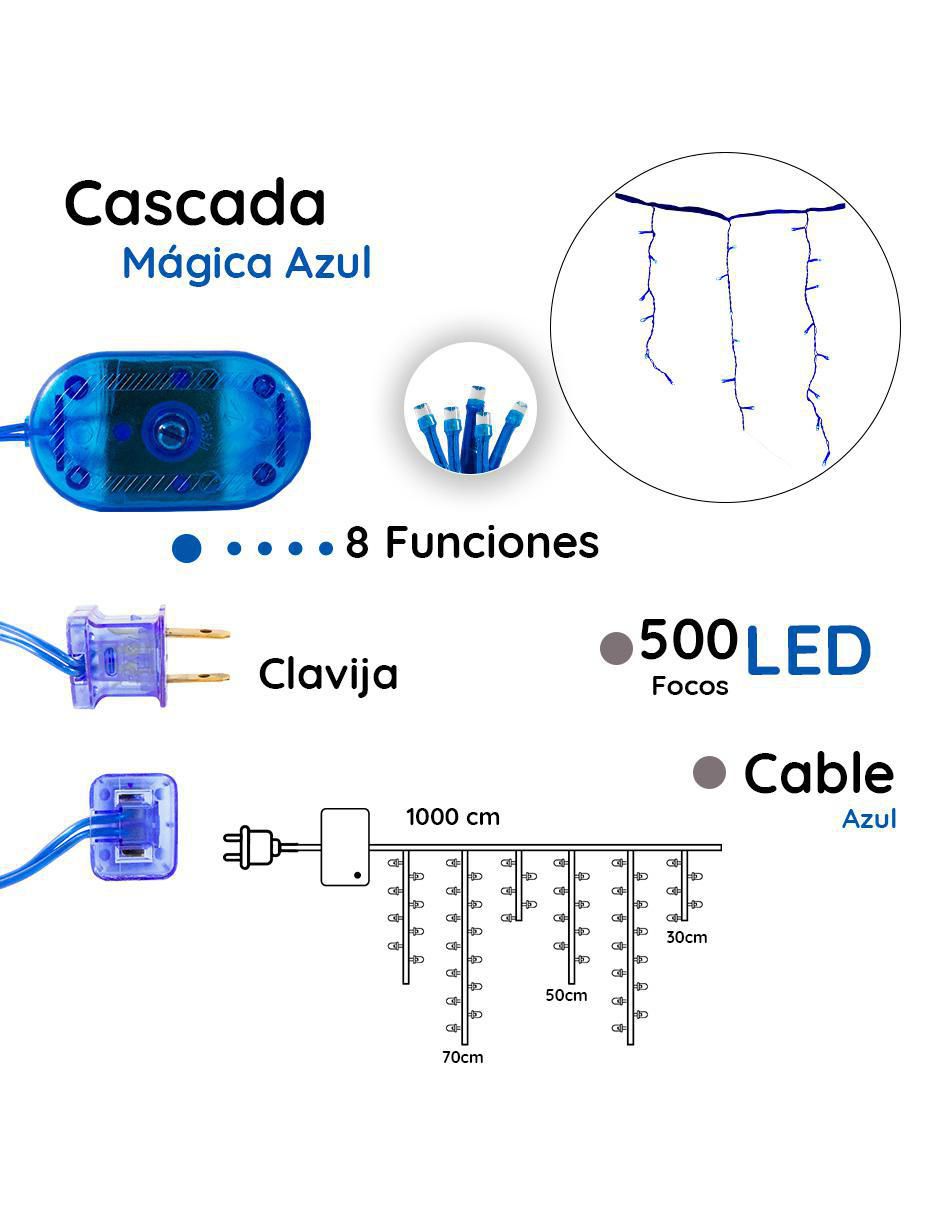 Serie LED L554431 con 500 focos 4