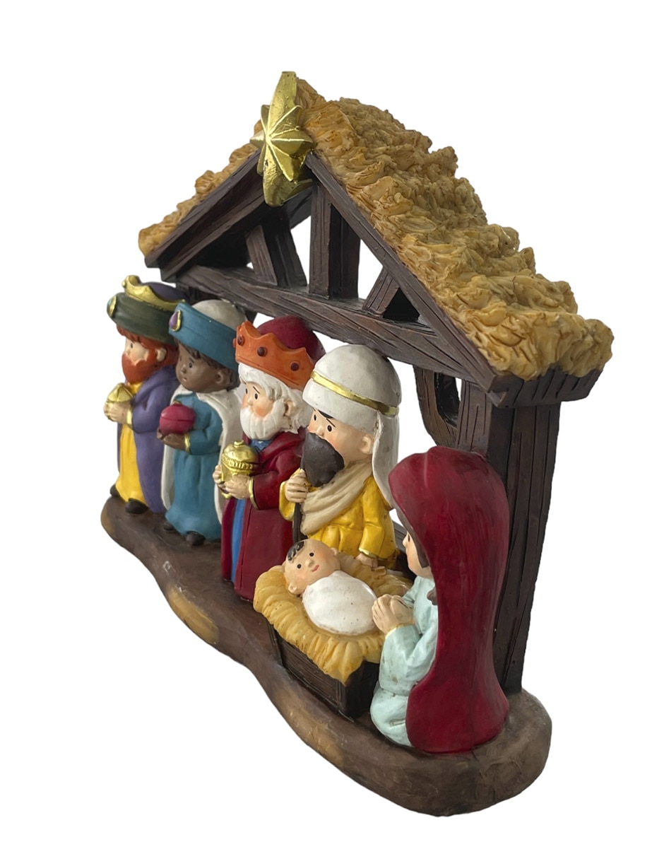Nacimiento navideño de poliresina 3