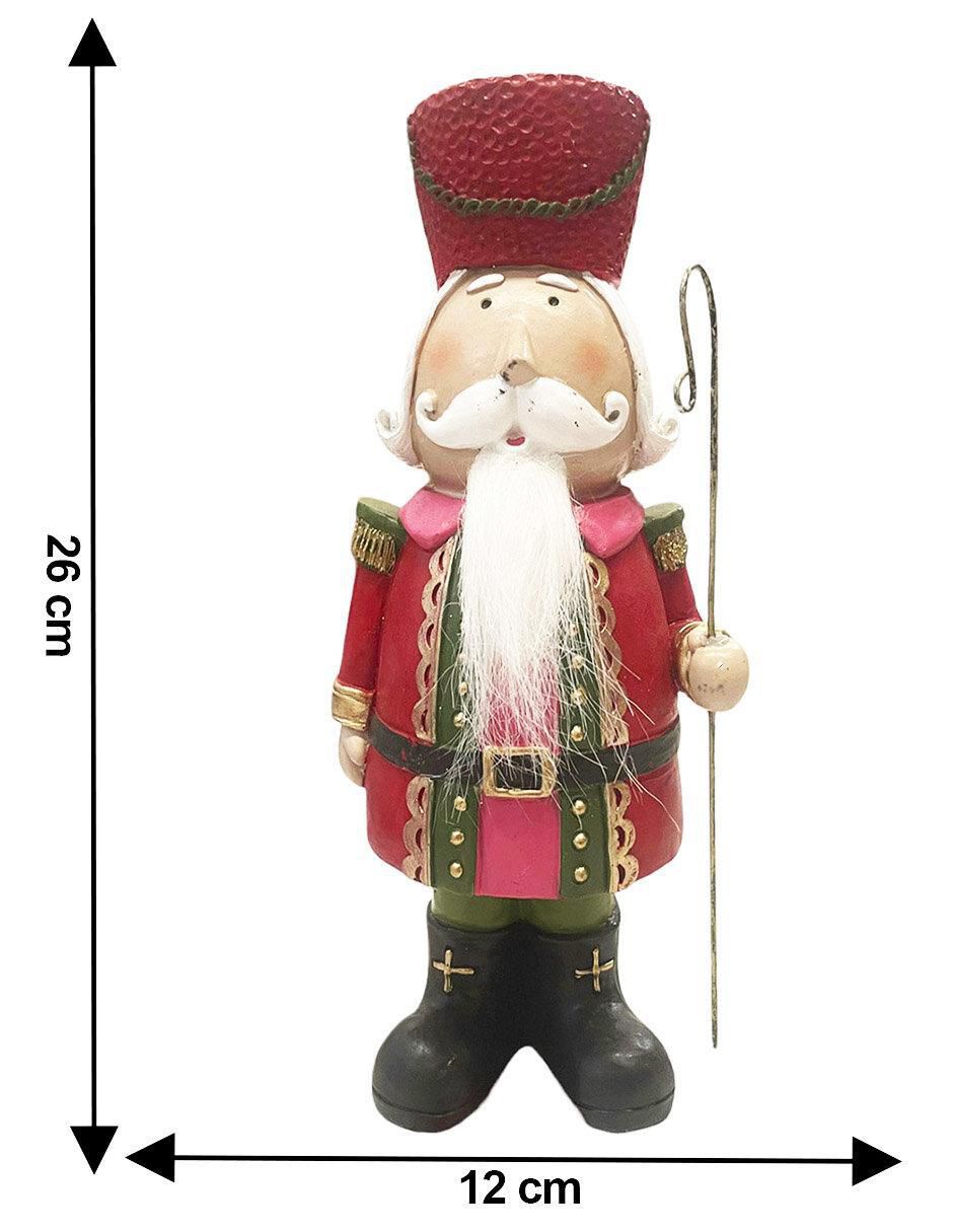Figura decorativa de cascanueces de resina 5