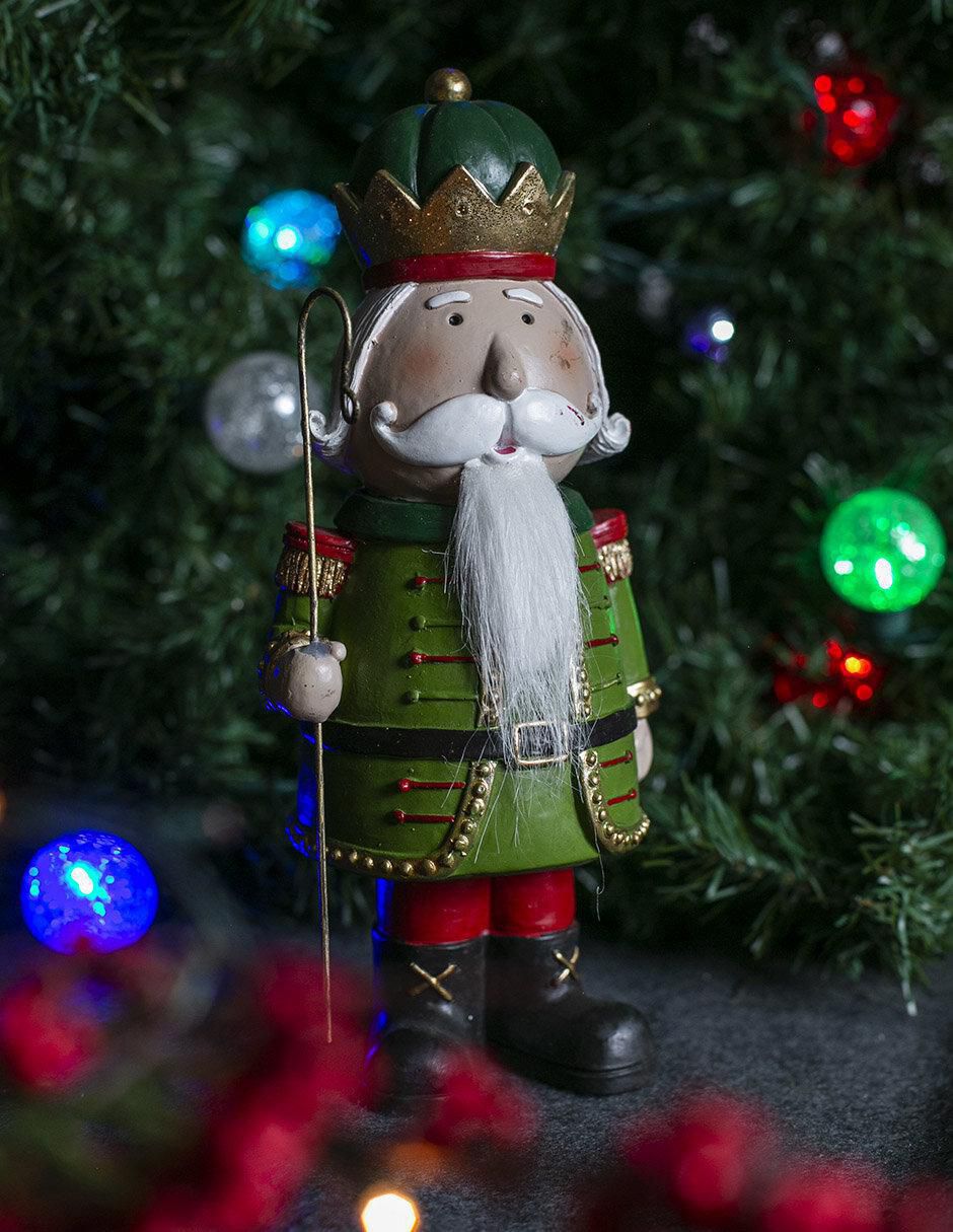 Figura decorativa de cascanueces de resina 2
