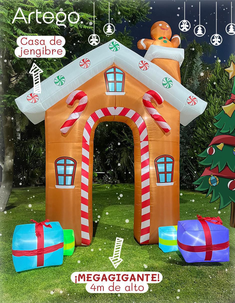 Inflable decorativo forma de galleta 3