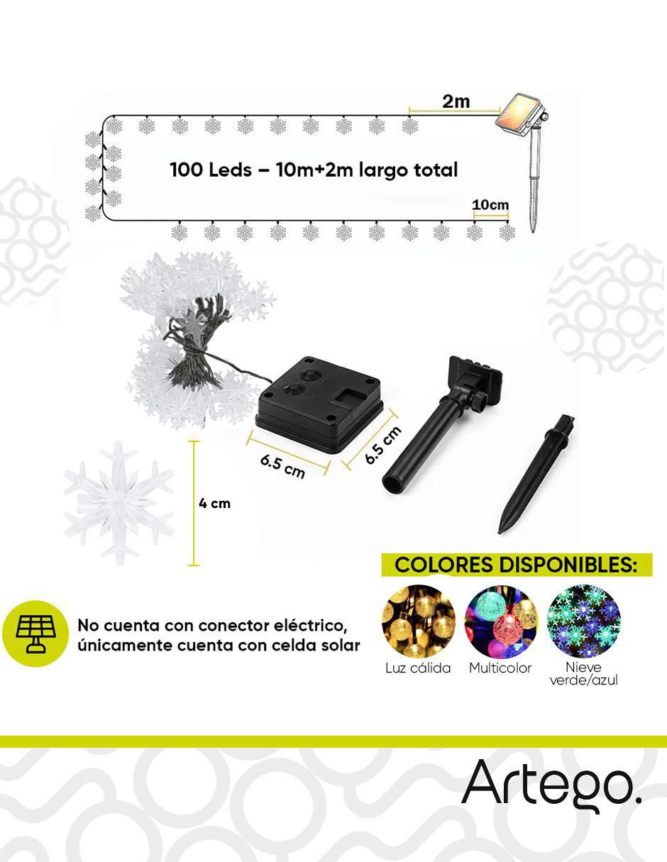 Serie LED con 100 focos 9