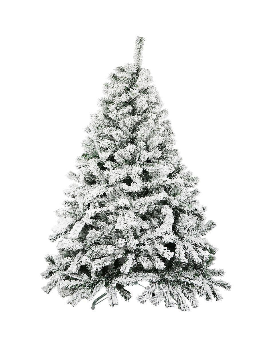 Árbol de navidad Escarchado de plástico