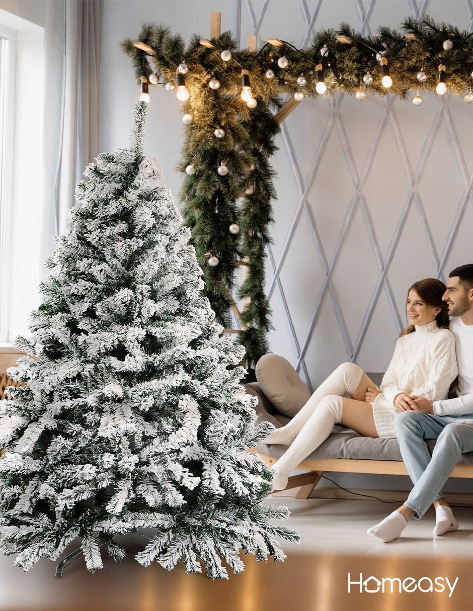 Árbol de navidad Escarchado de plástico 2