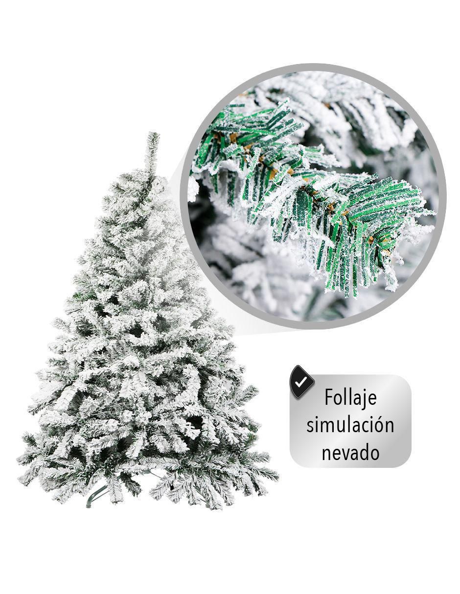 Árbol de navidad Escarchado de plástico 4
