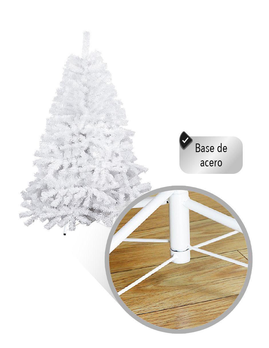 Árbol de navidad Blanco de plástico