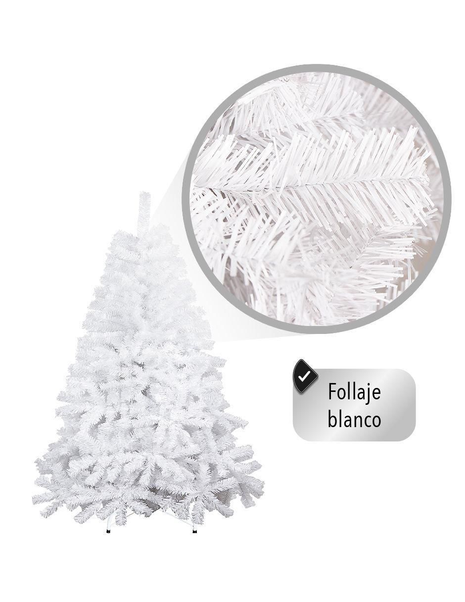 Árbol de navidad Blanco de plástico