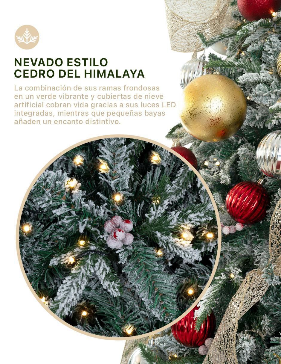 Árbol de navidad con 350 luces 2