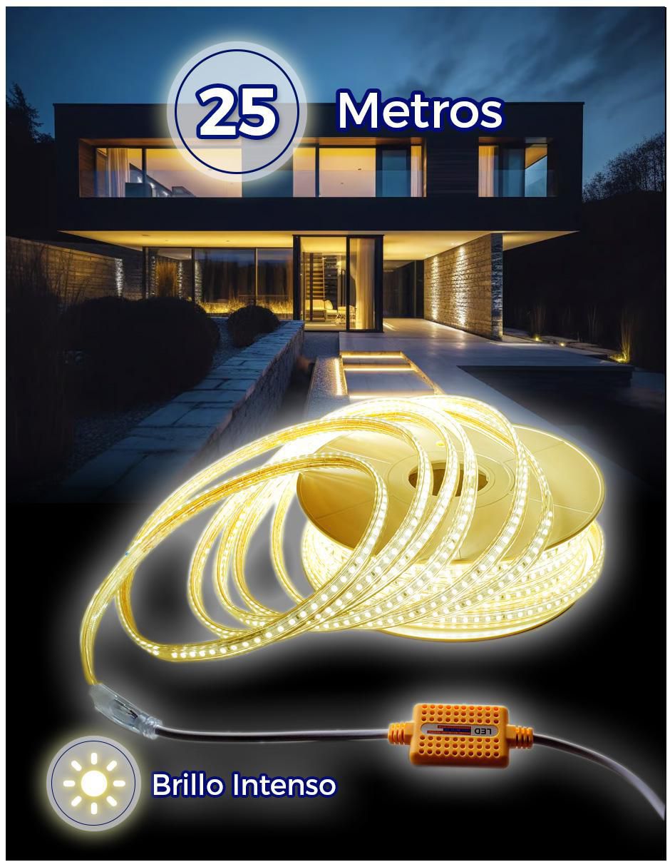 Serie LED con 3000 focos 2