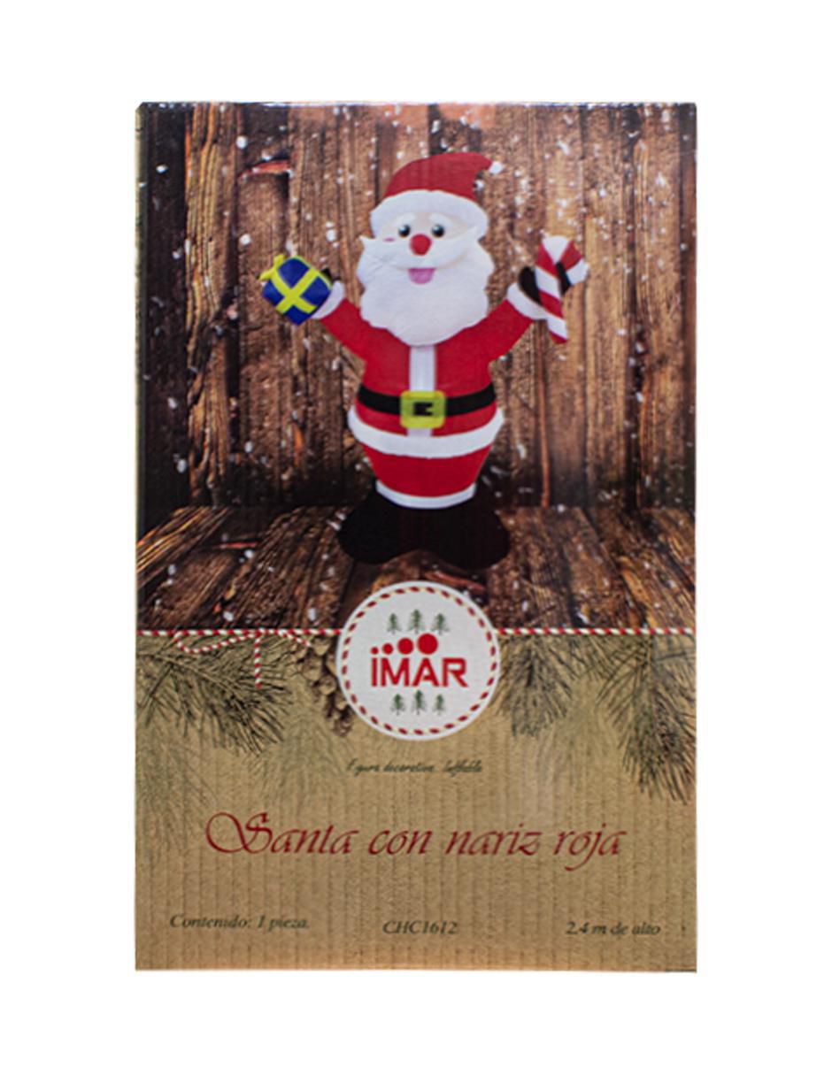 Inflable decorativo forma de santa claus 4