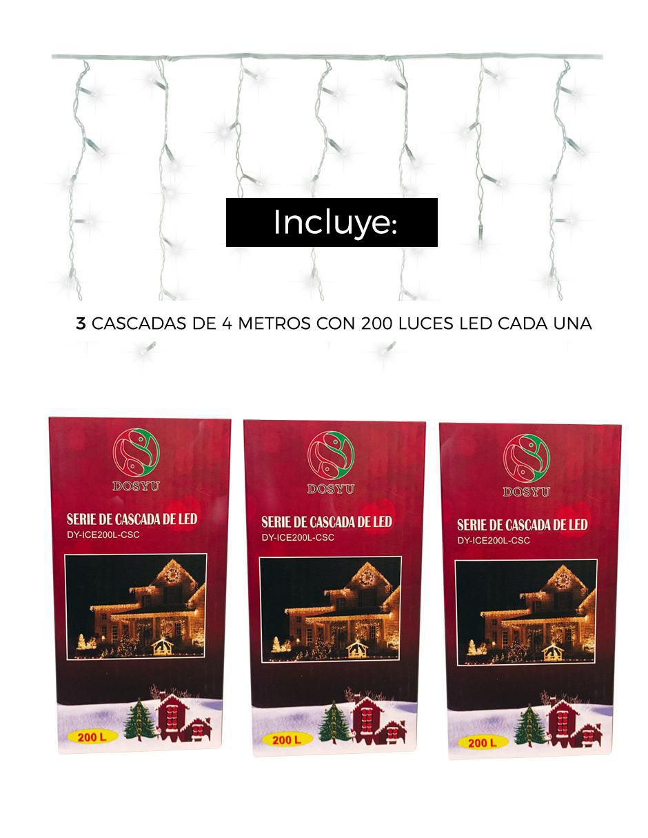 Set luces led con 200 focos 5