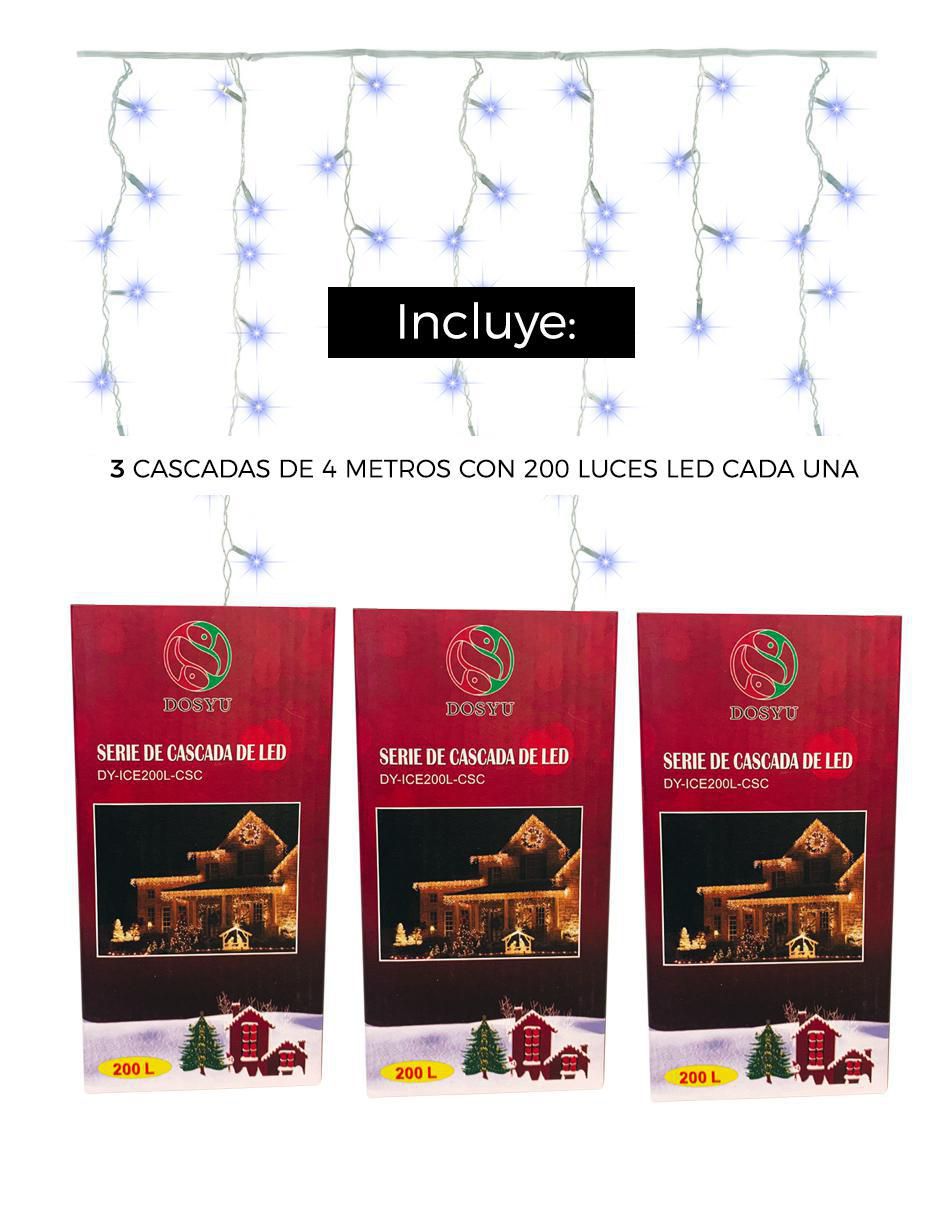 Set luces led con 200 focos 5