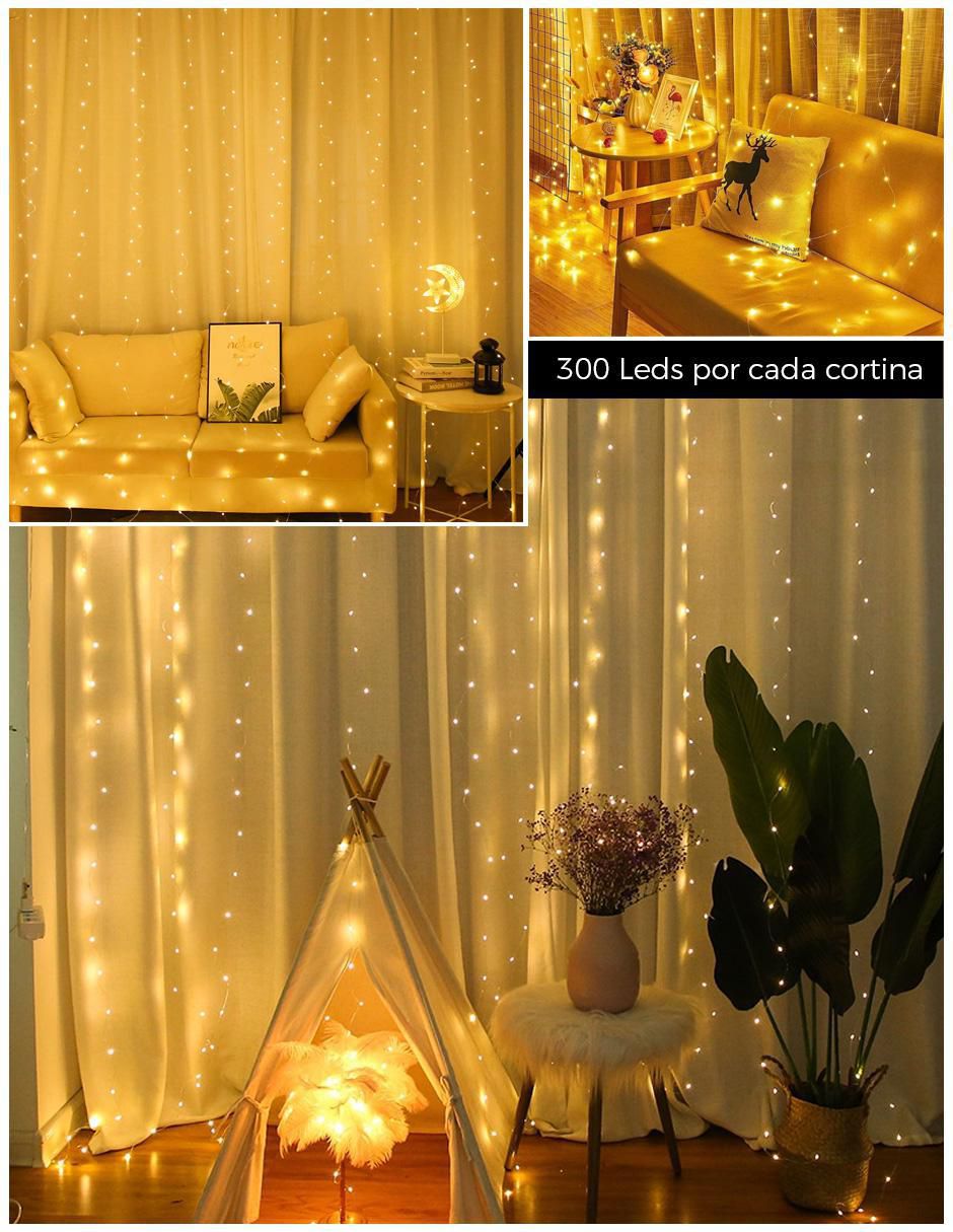 Set de luces LED con 1000 focos 3