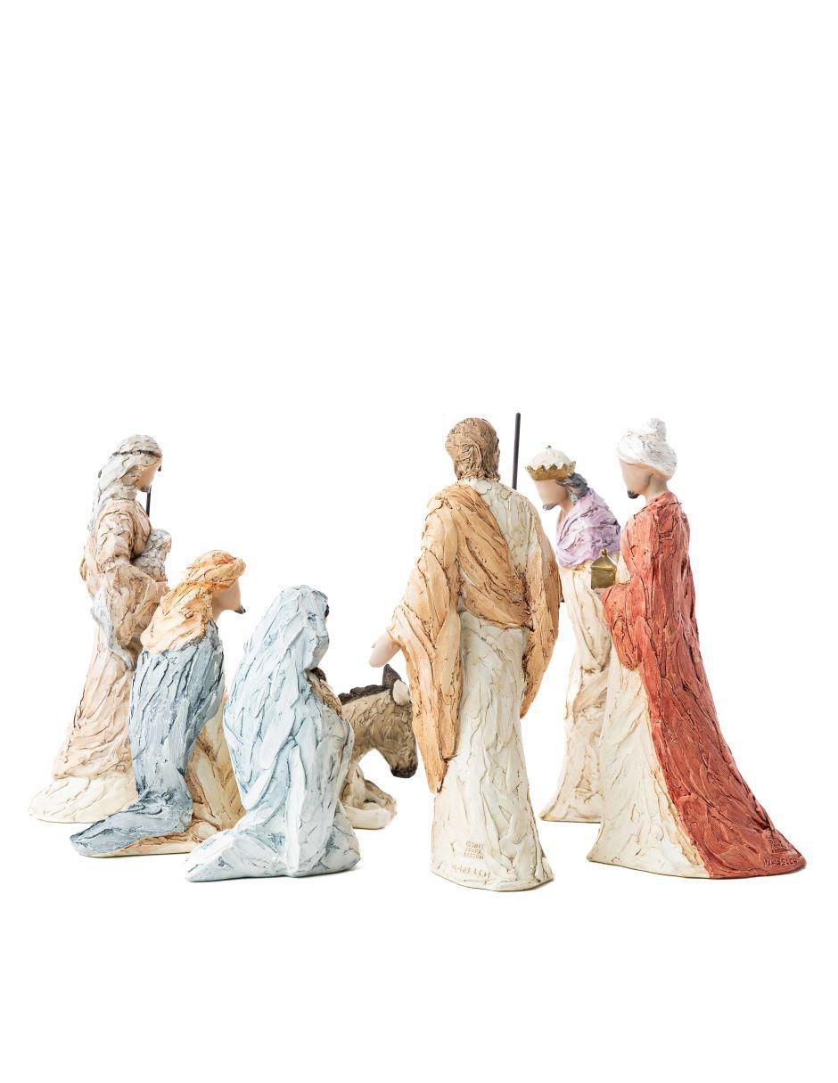 Nacimiento navideño de poliresina 3