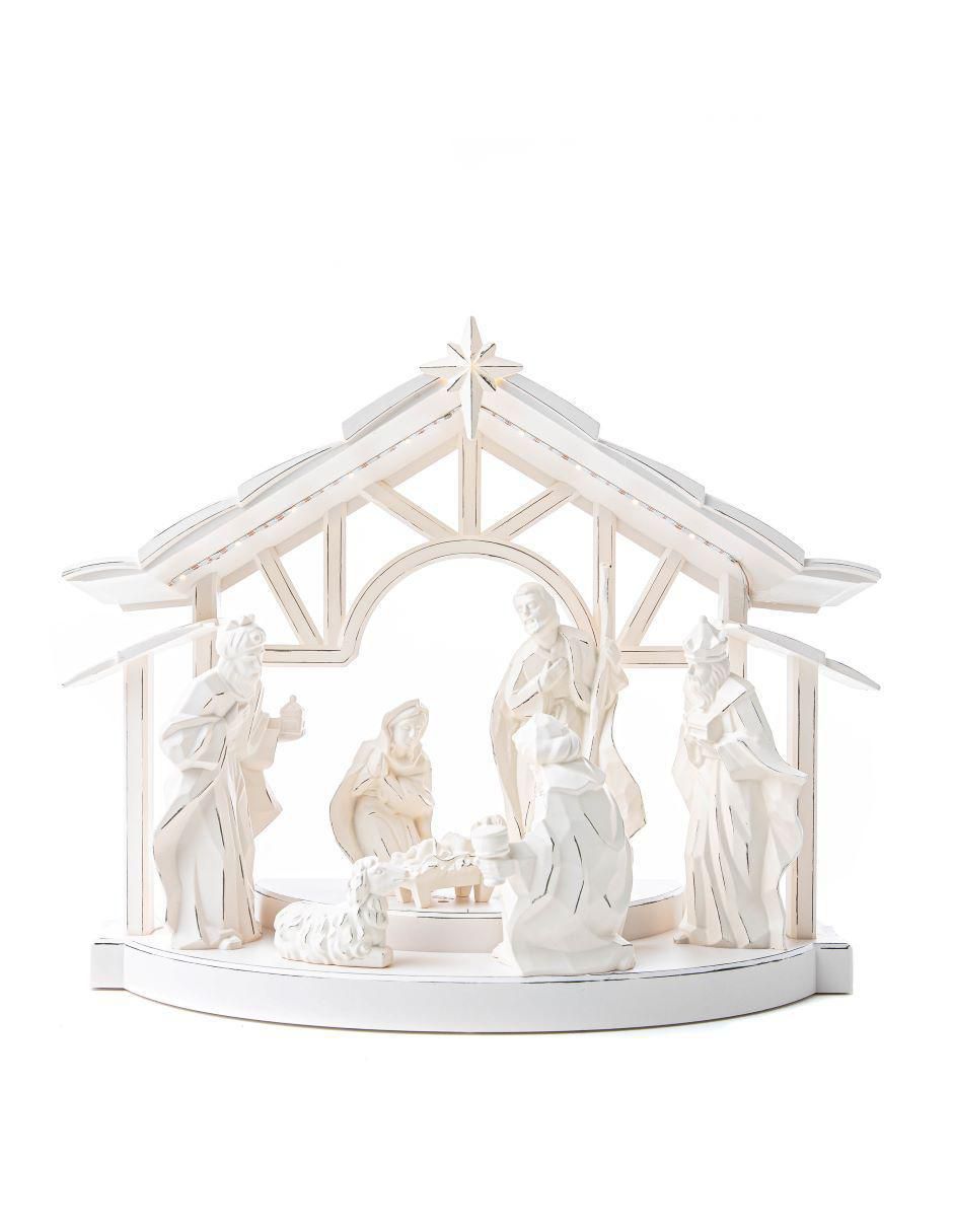 Nacimiento navideño de plástico Nacimiento navideño de plástico