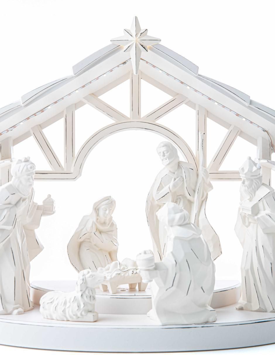 Nacimiento navideño de plástico 3