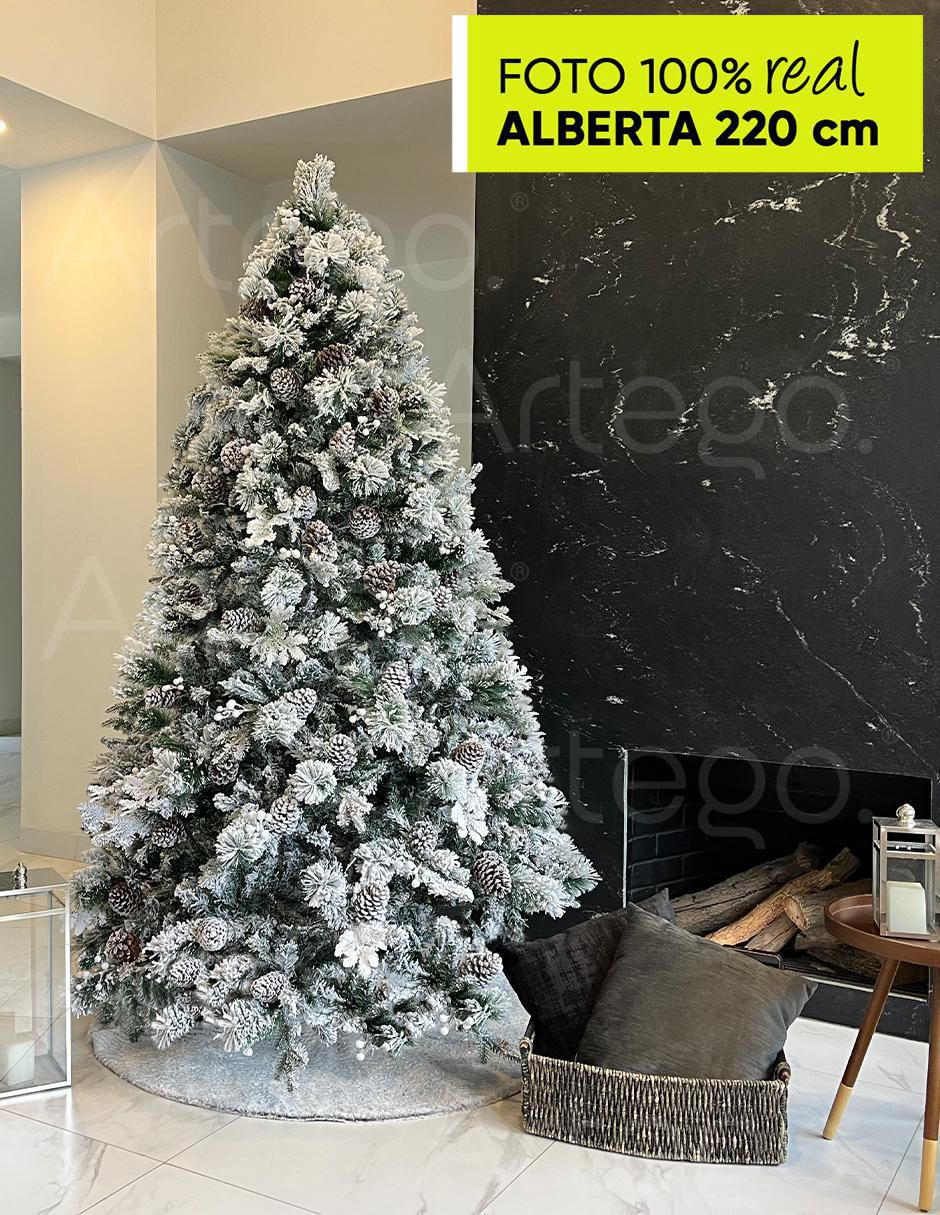 Árbol de navidad Alberta Spruce de plástico 2