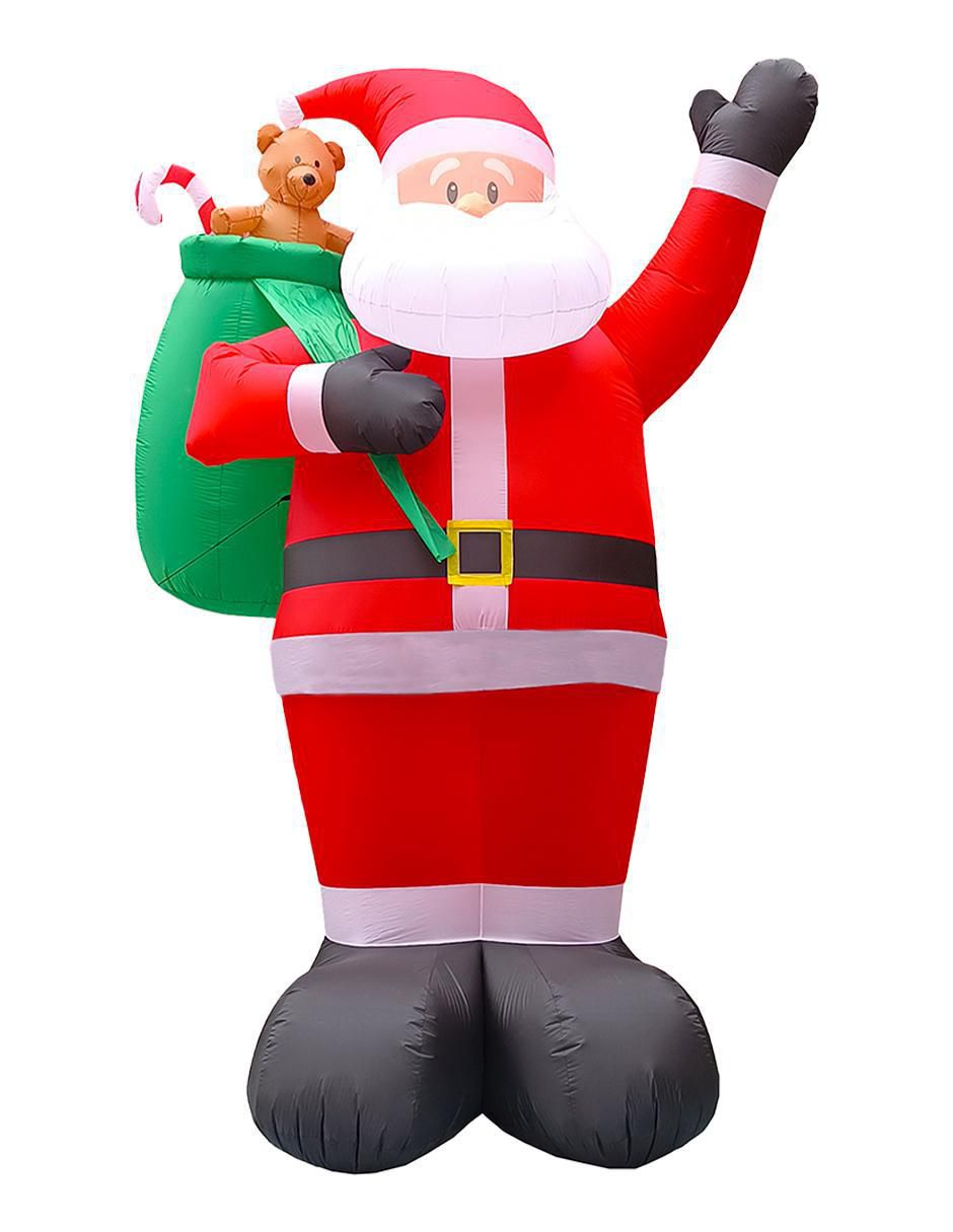 Inflable decorativo forma de santa claus Inflable decorativo forma de santa claus