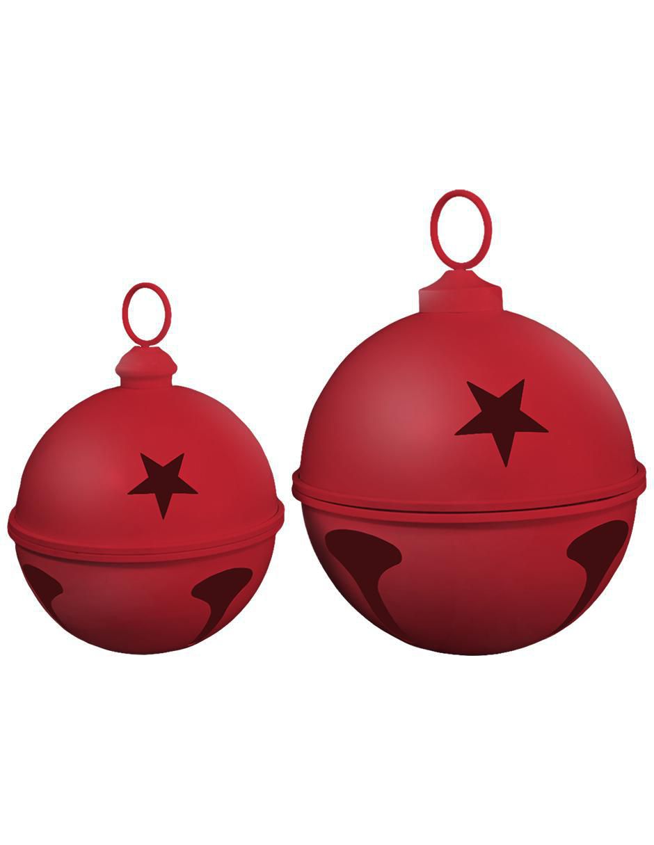 Pie de árbol Cascabeles navideños gigantes Pie de árbol Cascabeles navideños gigantes