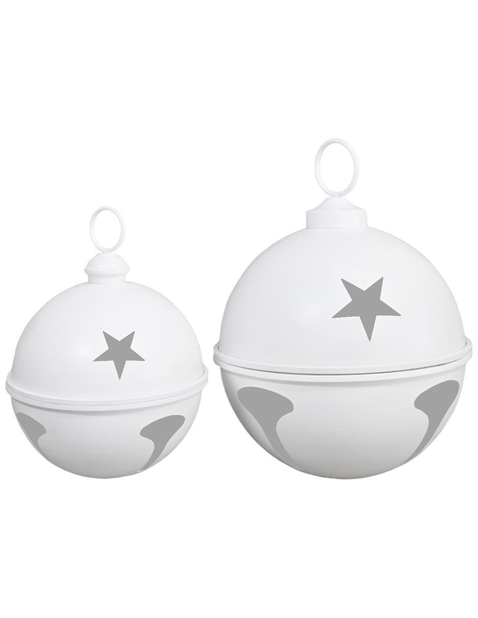 Pie de árbol Cascabeles navideños gigantes