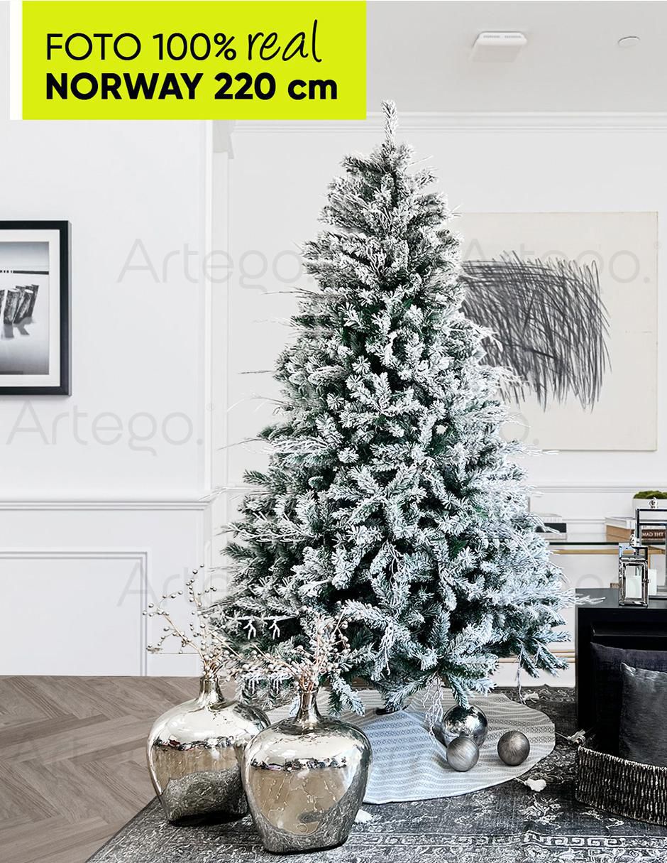 Árbol de navidad Norway 220 de plástico 2