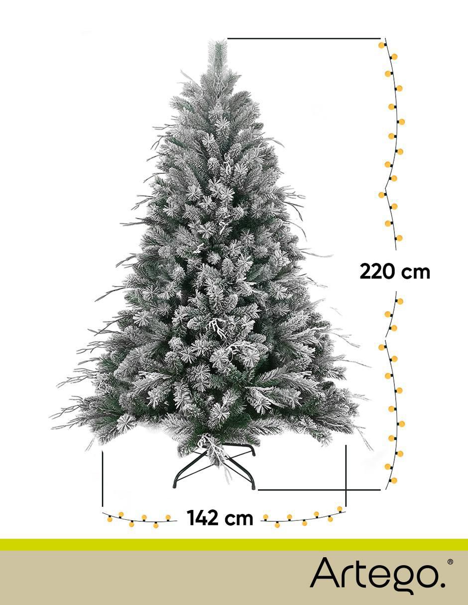 Árbol de navidad Norway 220 de plástico 8