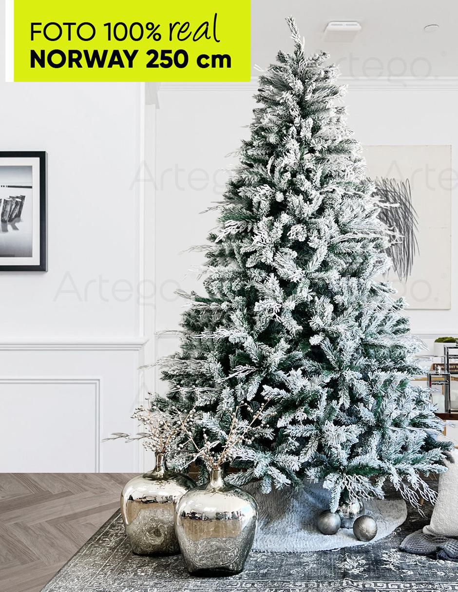 Árbol de navidad Norway 250 de plástico 2