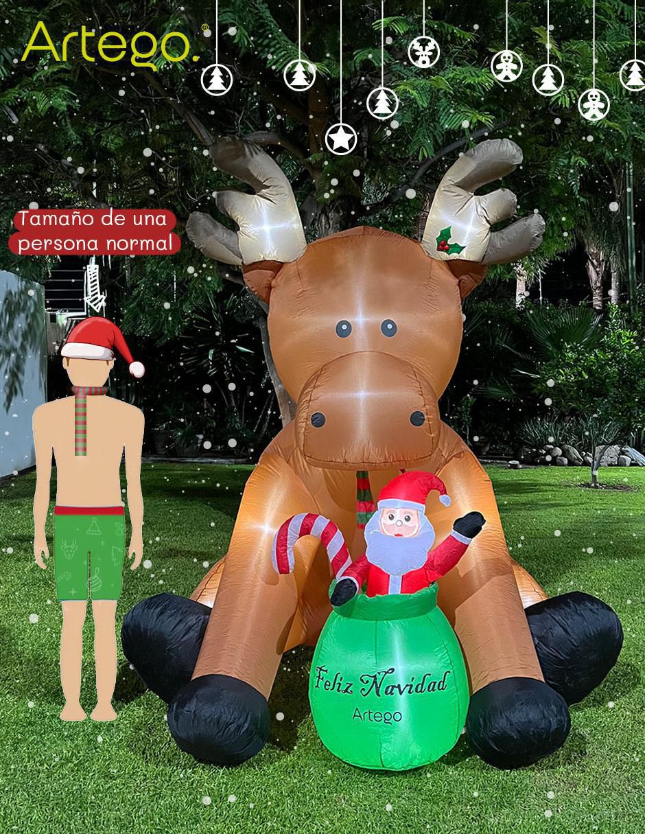 Inflable decorativo forma de venado 8