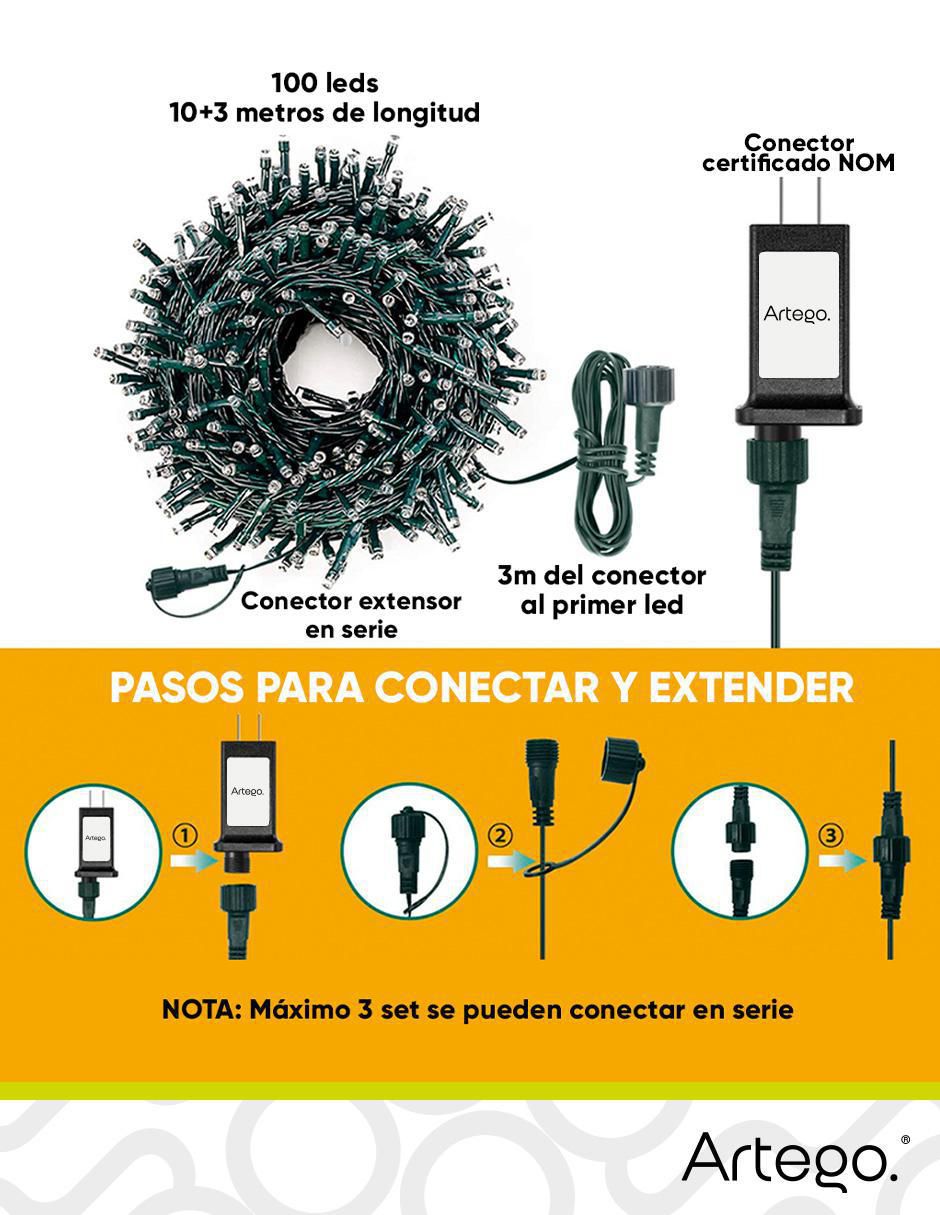 Serie LED ARLED-03-COLD100 con 100 focos 3