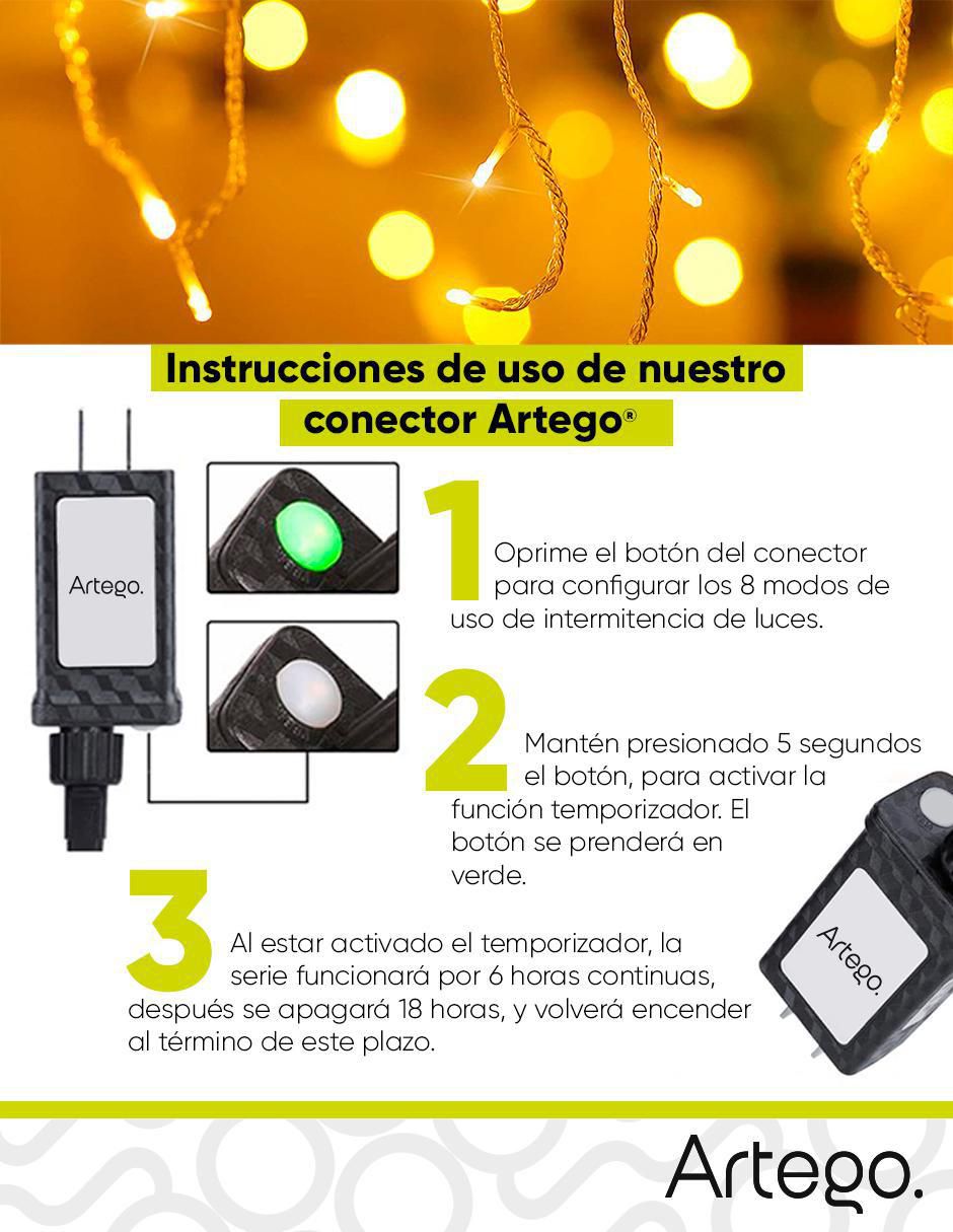 Serie LED ARLED-CASCADA-SIBERIA con 190 focos 5